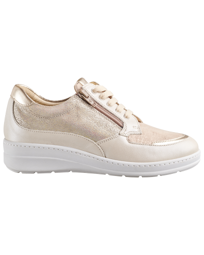 derby cuir souple femme